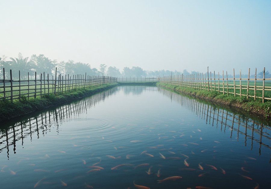 nuôi cá rô đầu nhím trong vèo