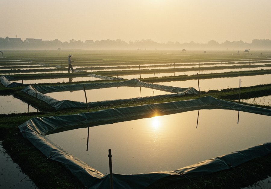 nuôi cá rô đồng trong be bạt