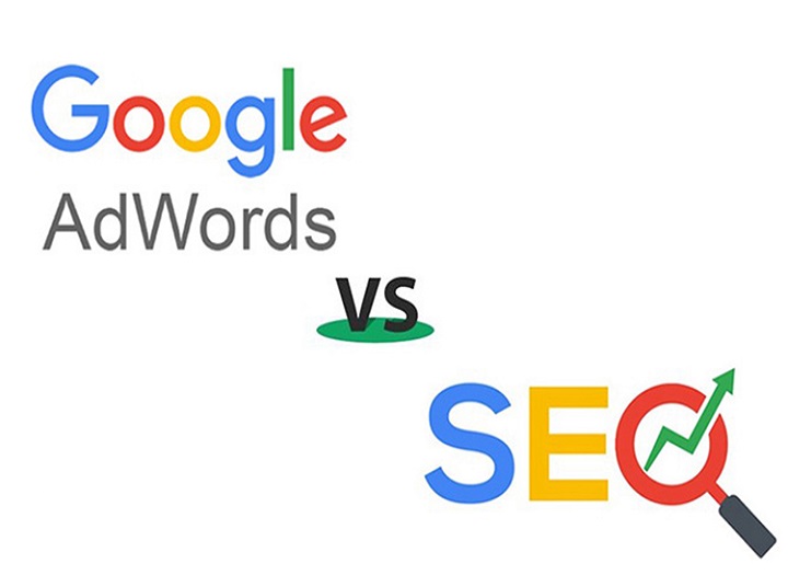 so sánh SEO với quảng cáo Google