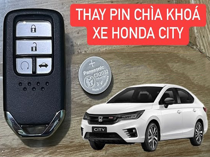 Cách thay pin chìa khóa Honda City đúng kỹ thuật tại nhà - Báo Thương Gia